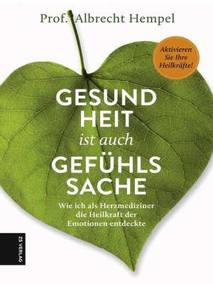 cover image of Gesundheit ist auch Gefühlssache